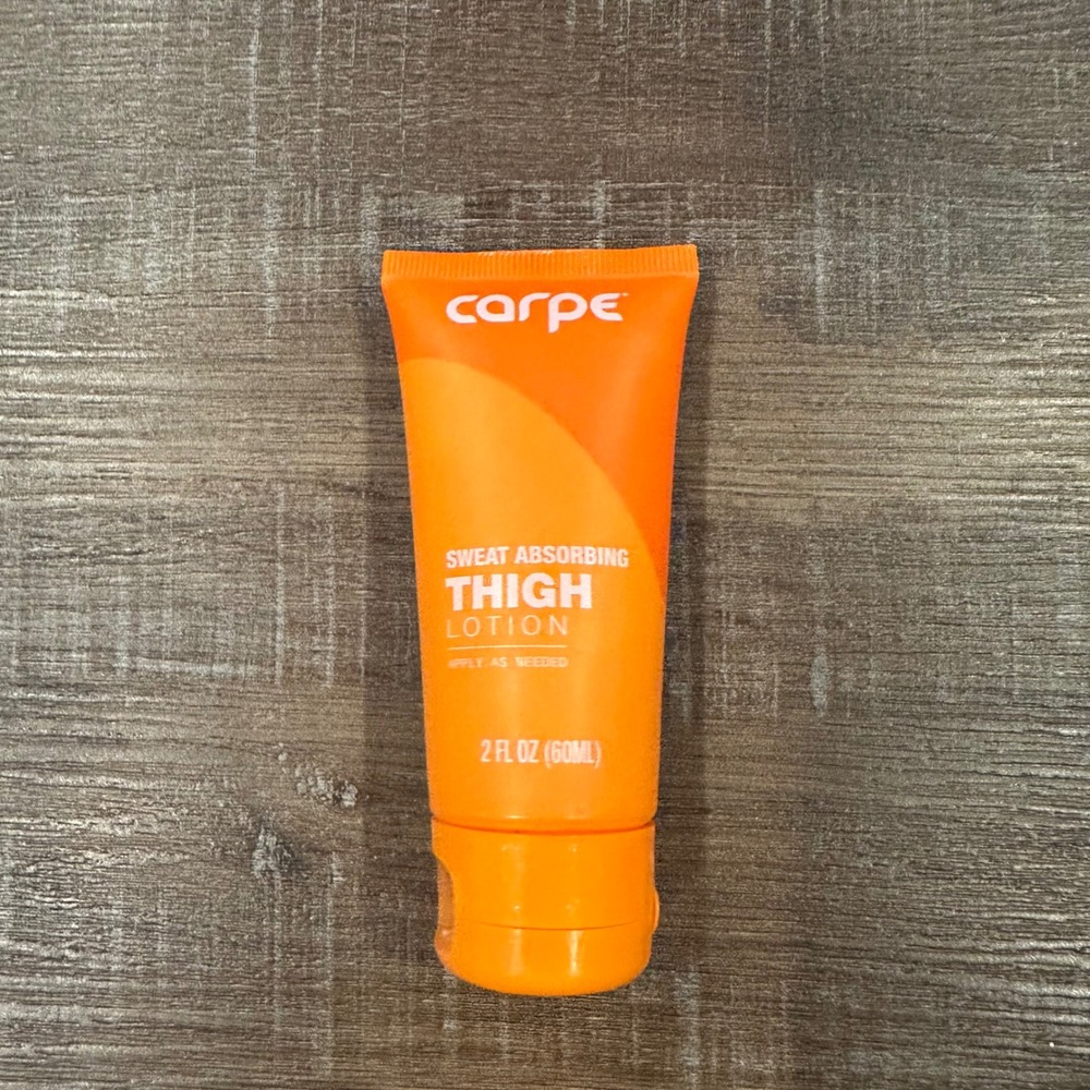 Carpe Sweat Absorbing Thigh Lotion Anti-Chafe Cream 2oz Travel Size Unisex